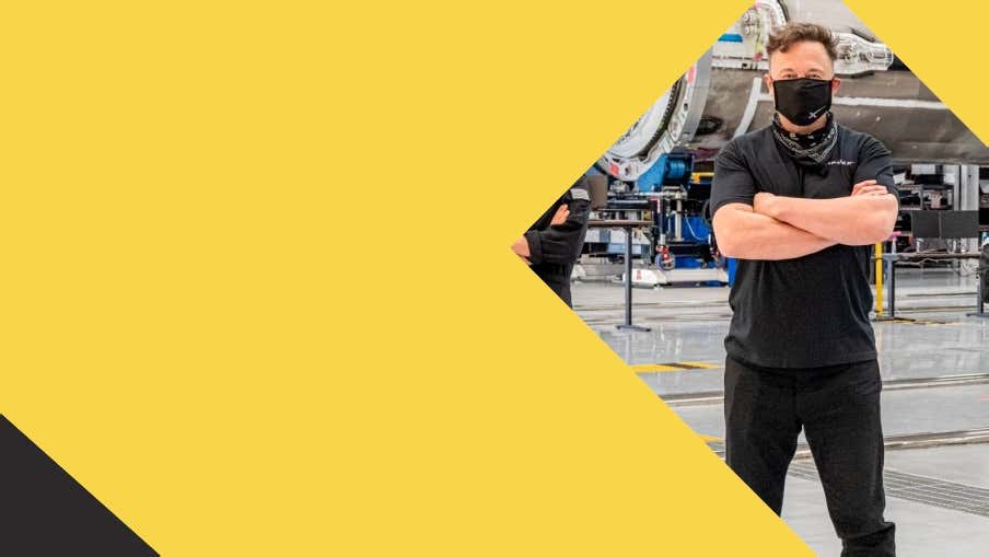 SpaceX pitch deck slide 8