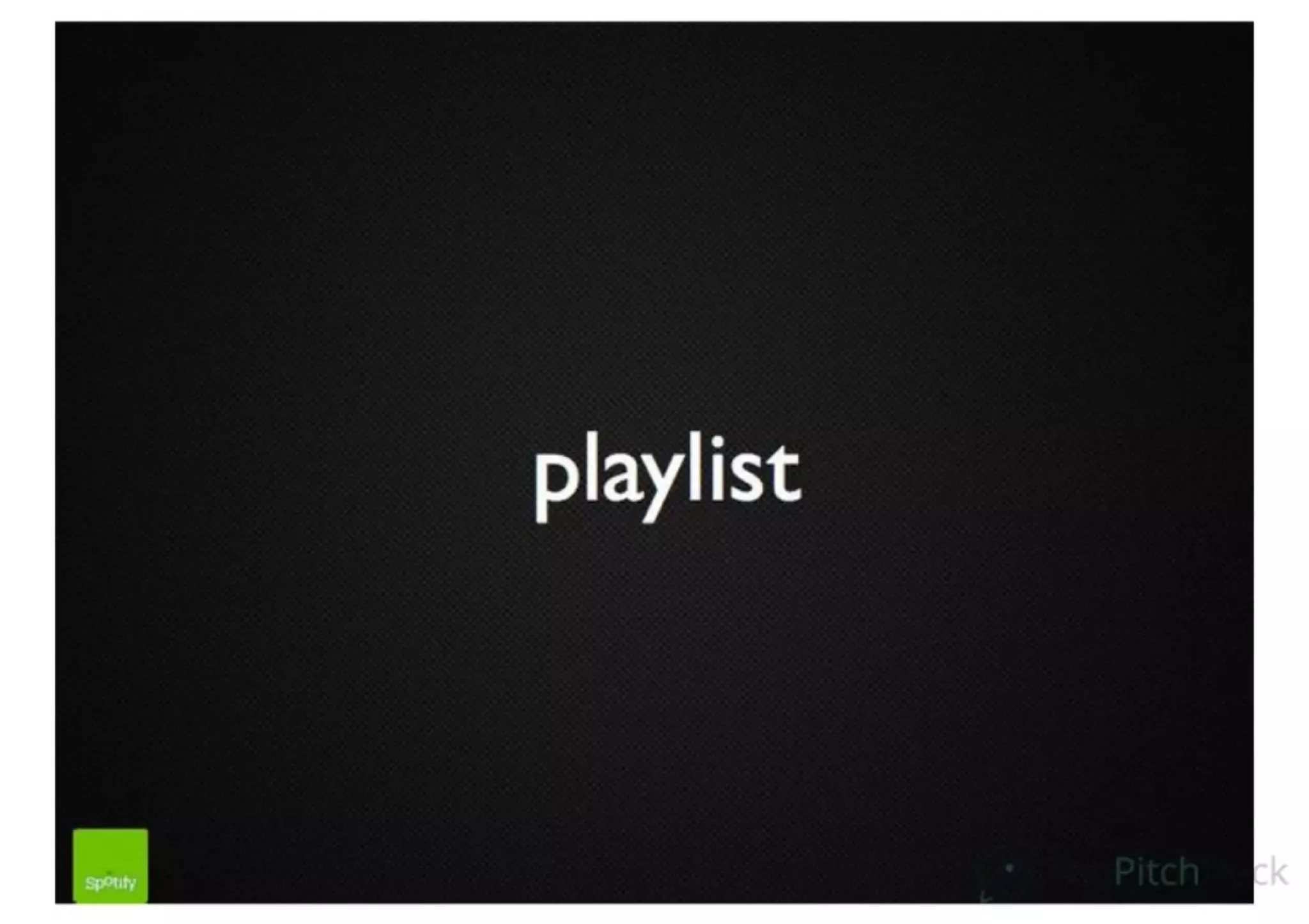Spotify pitch deck slide 3