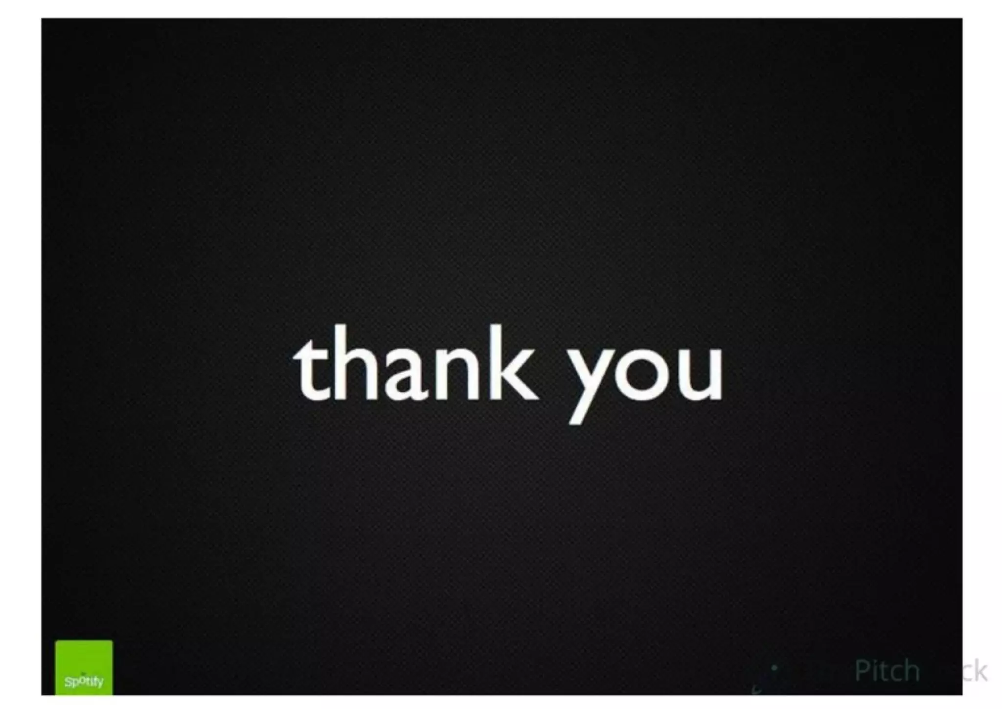 Spotify pitch deck slide 11