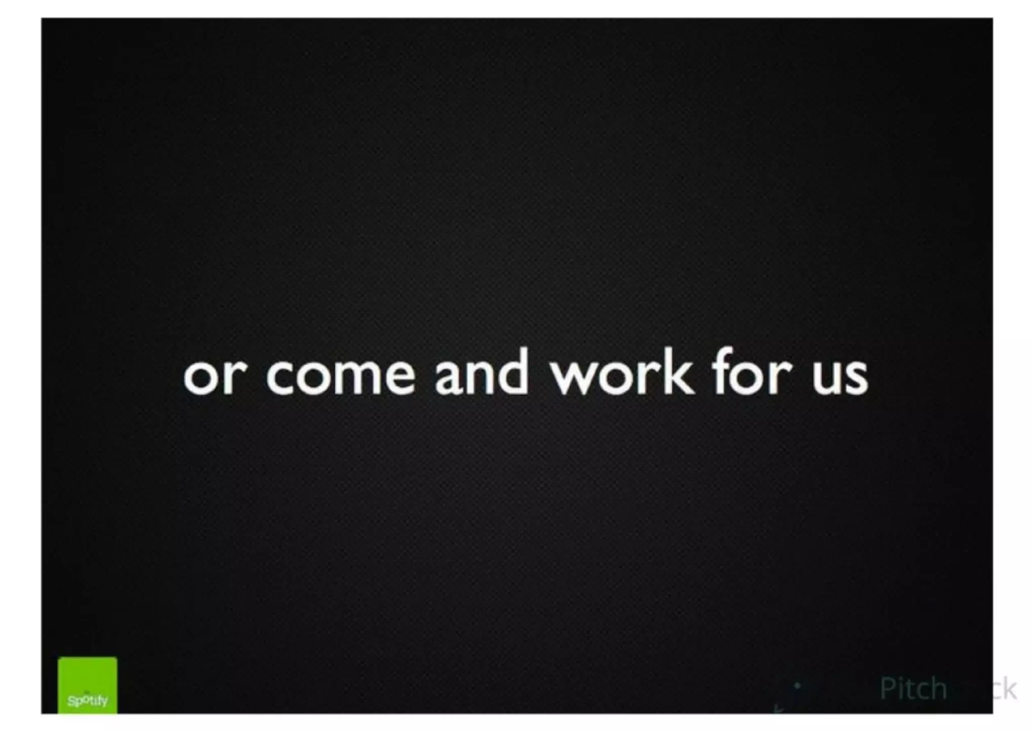 Spotify pitch deck slide 14