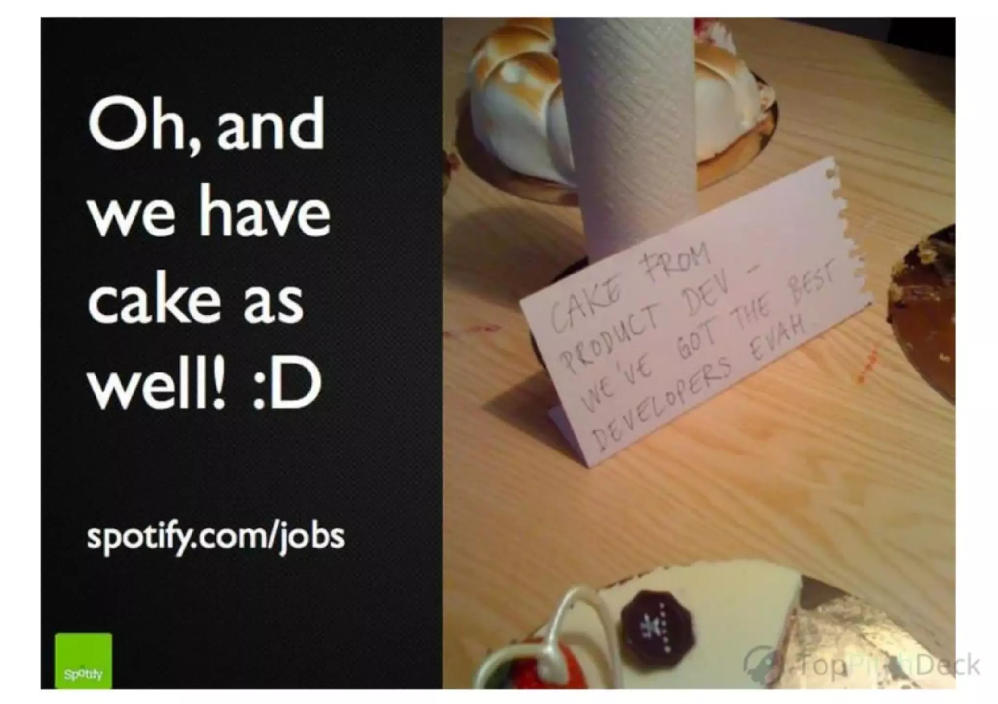 Spotify pitch deck slide 15