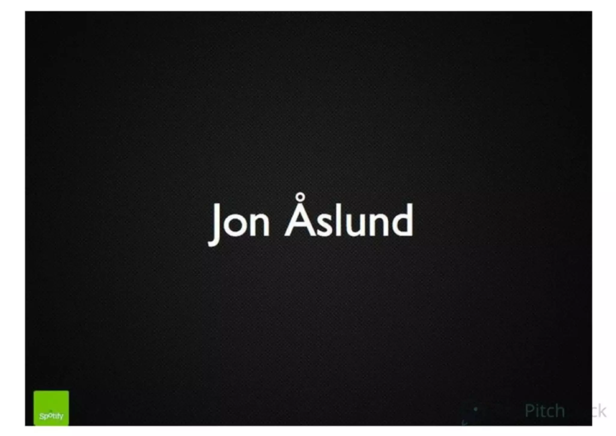 Spotify pitch deck slide 17