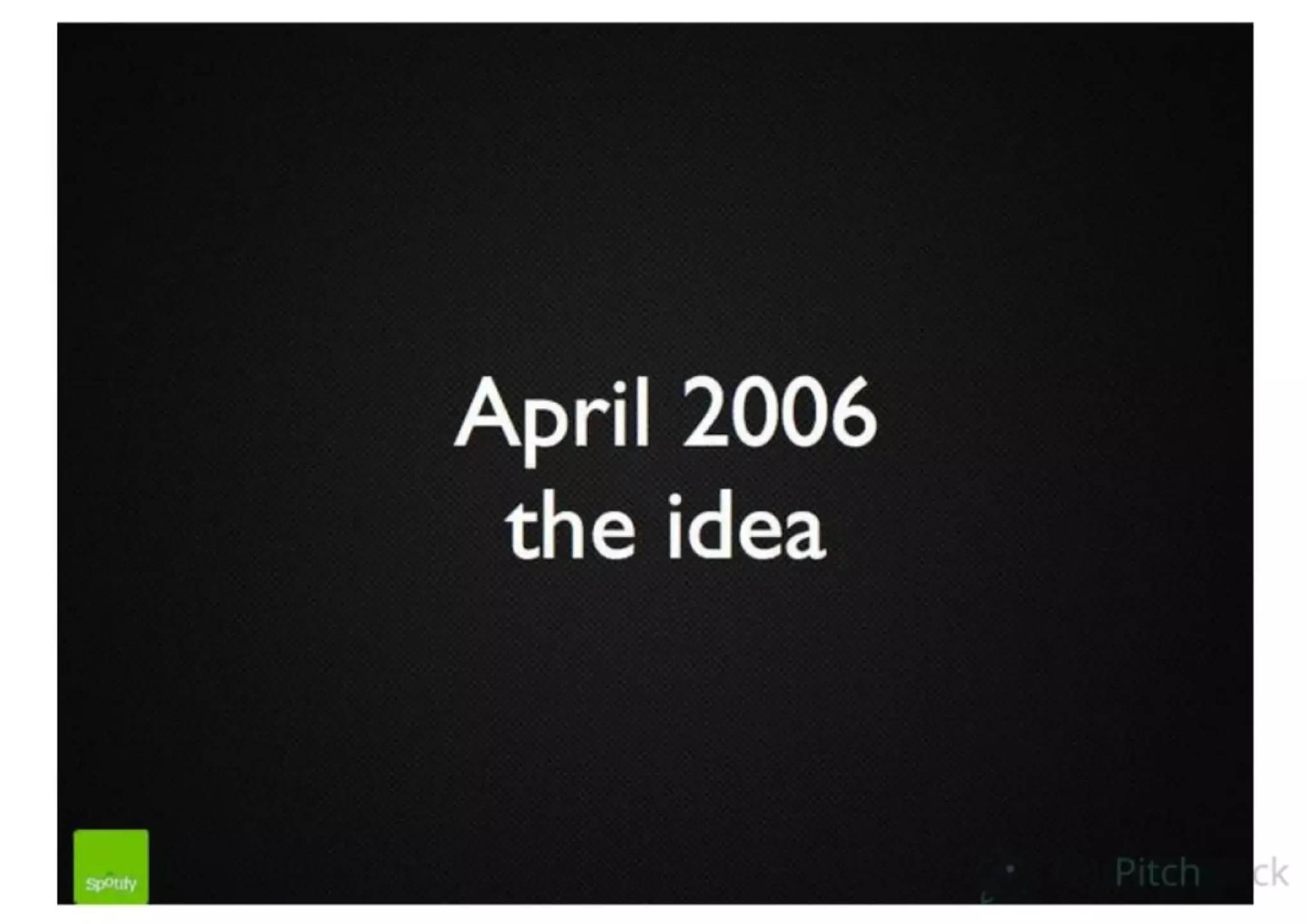 Spotify pitch deck slide 23