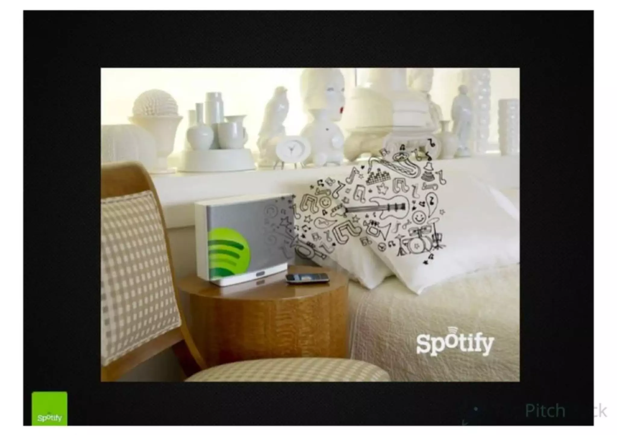 Spotify pitch deck slide 29