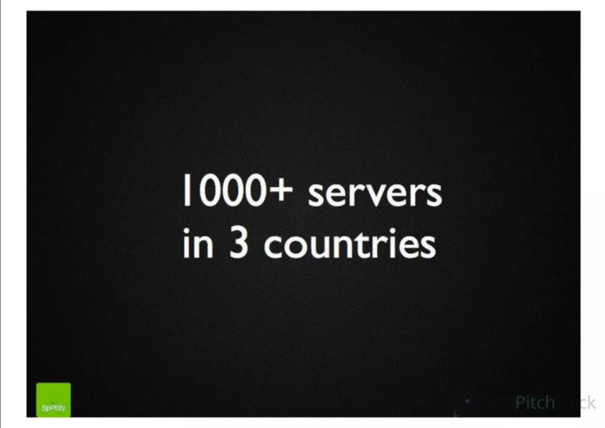 Spotify pitch deck slide 35