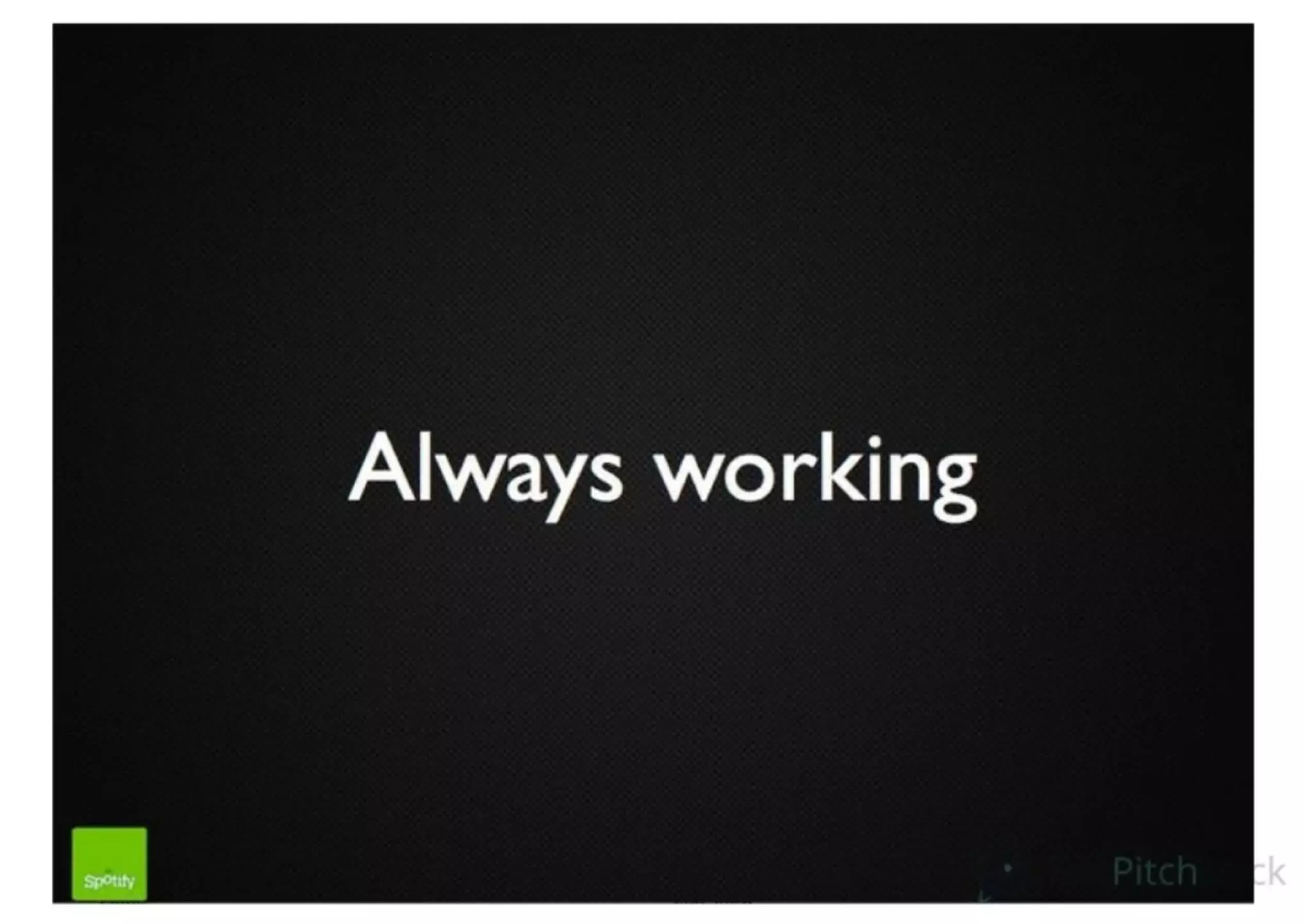 Spotify pitch deck slide 38