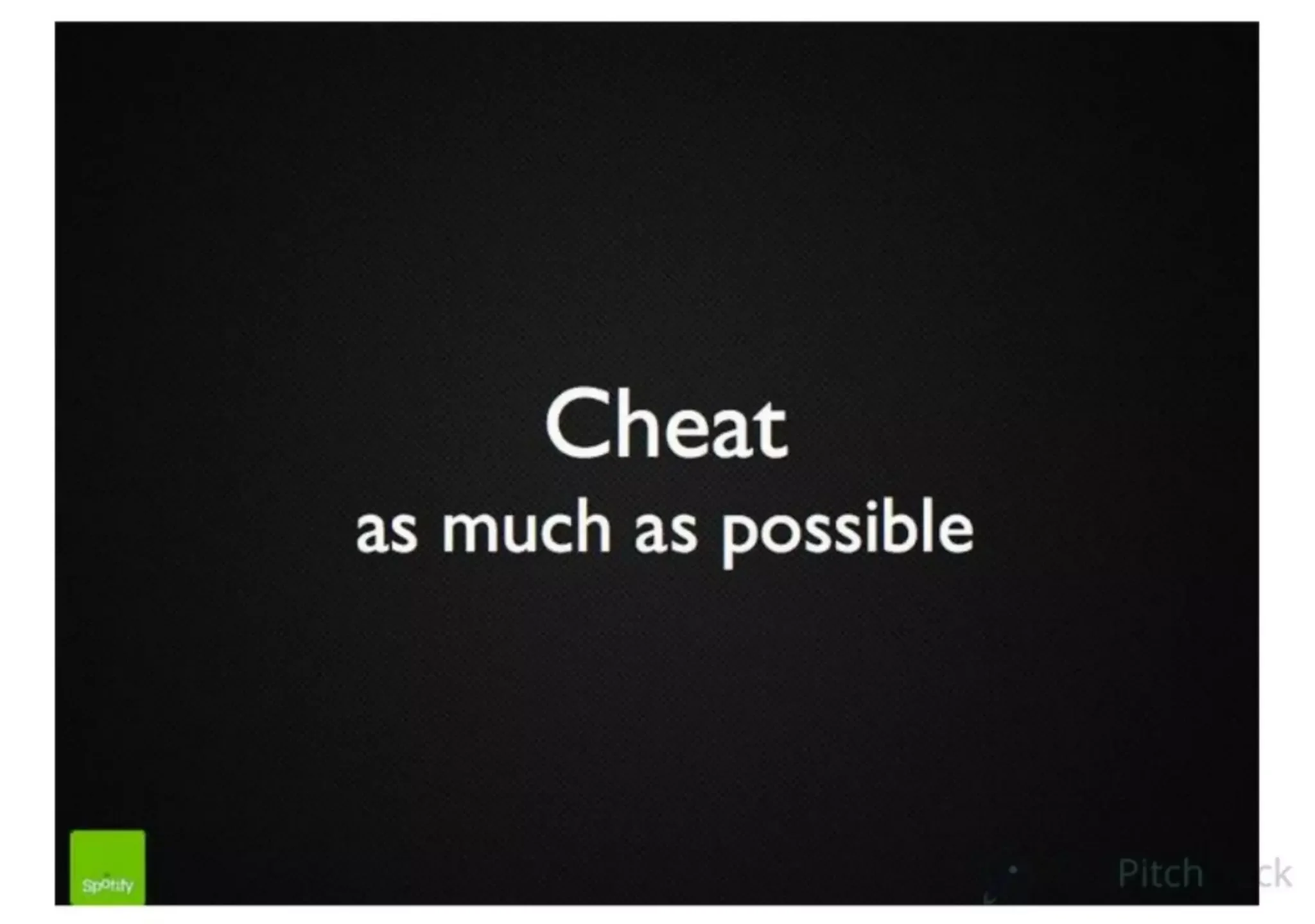 Spotify pitch deck slide 40