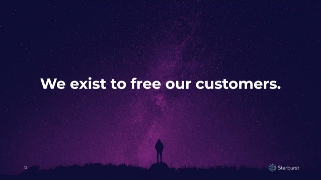 Starburst pitch deck slide 13