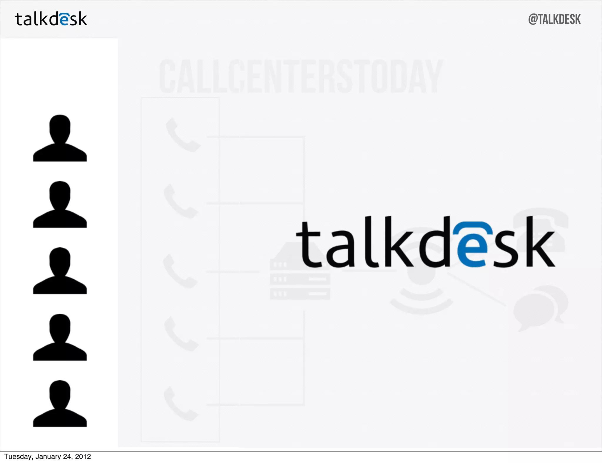 Talkdesk pitch deck slide 14
