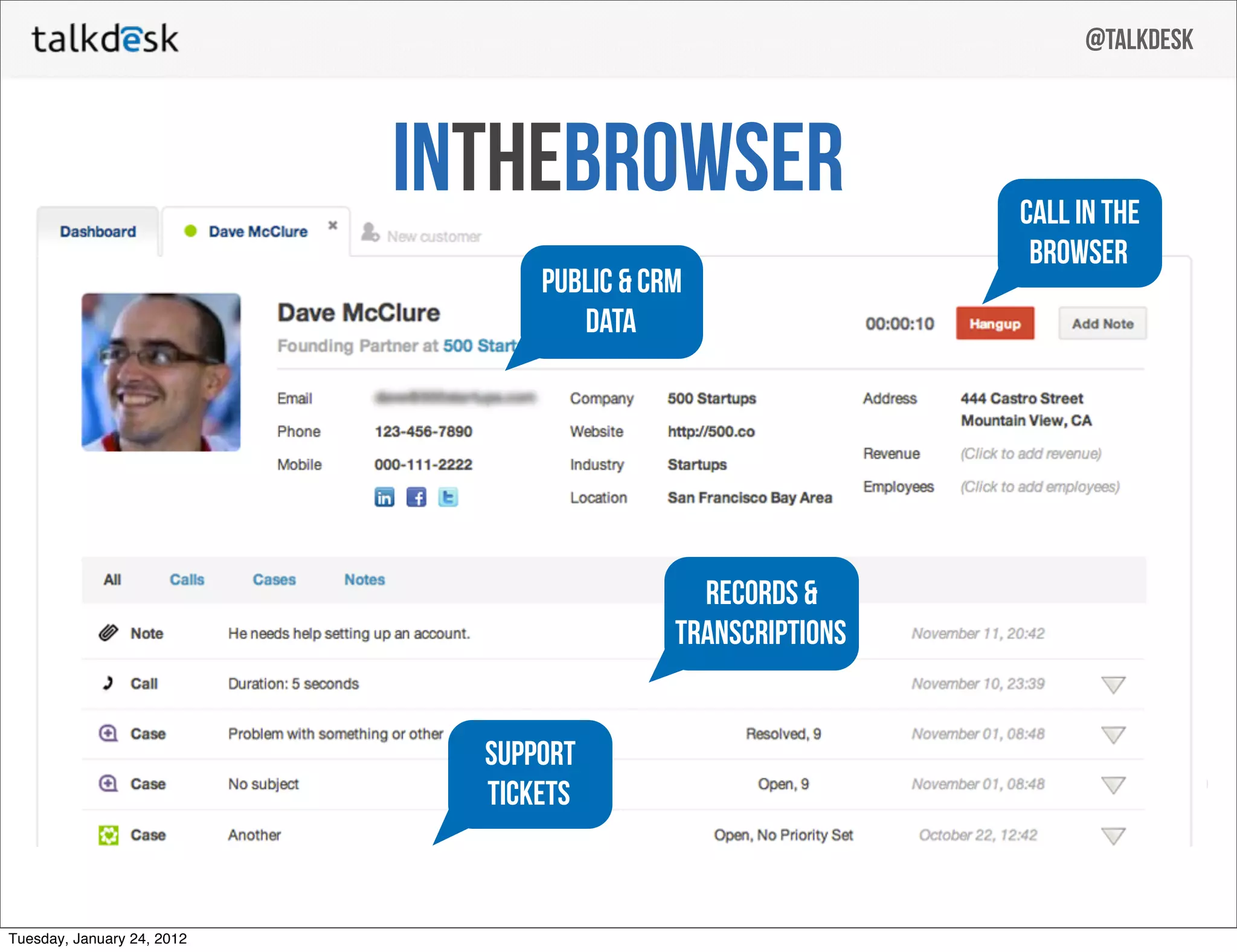Talkdesk pitch deck slide 20