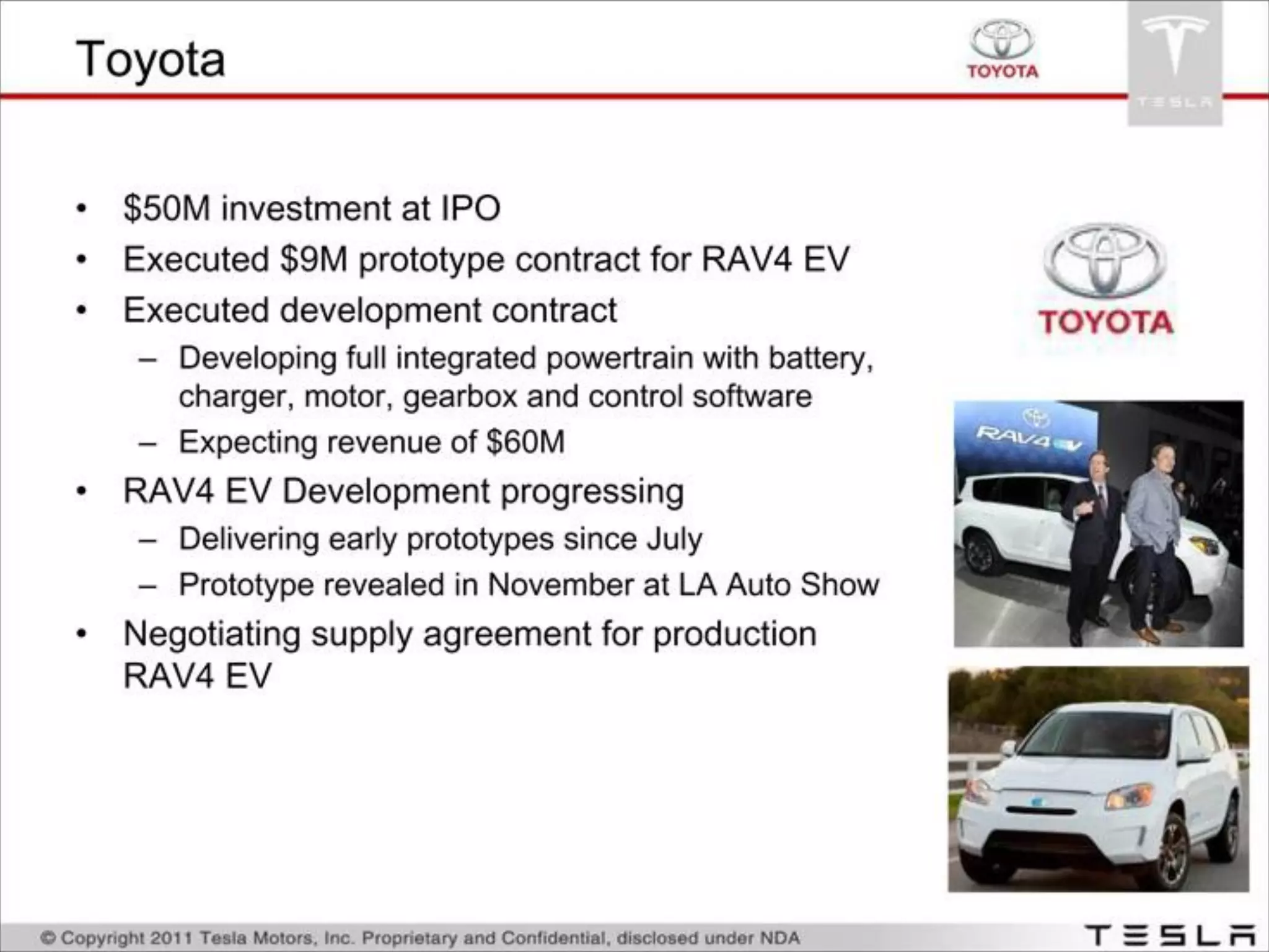Tesla pitch deck slide 5