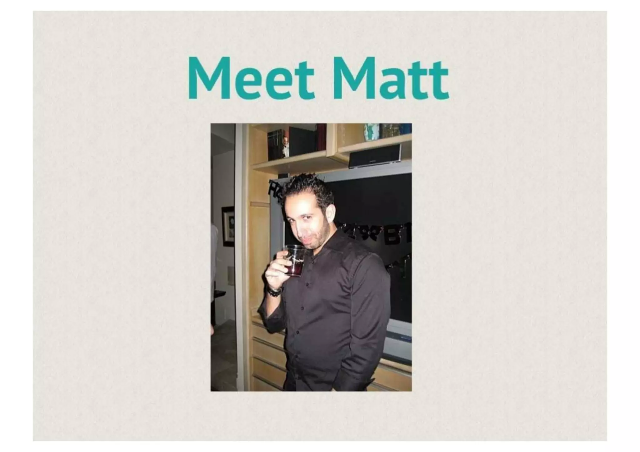 Tinder pitch deck slide 2