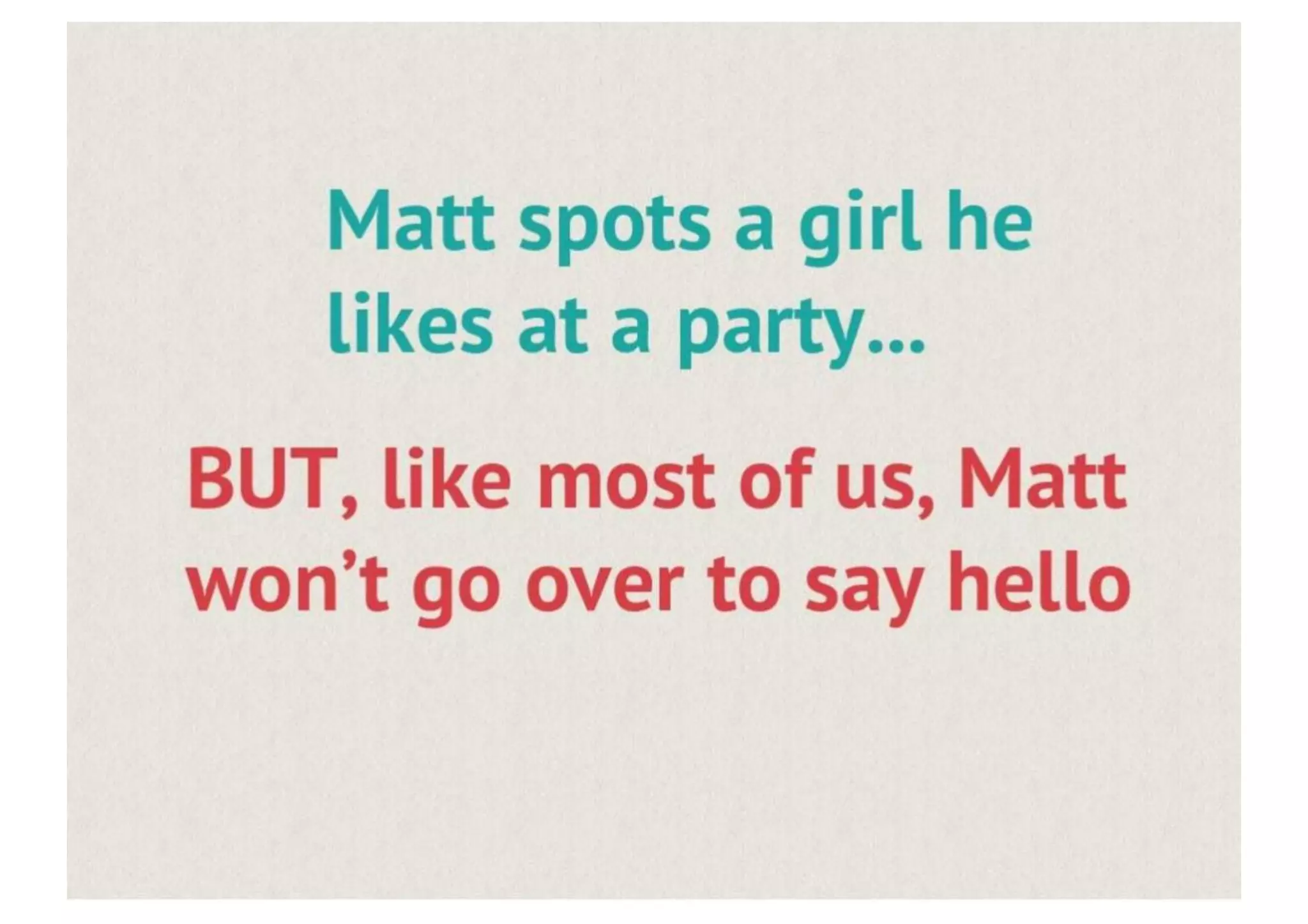 Tinder pitch deck slide 3