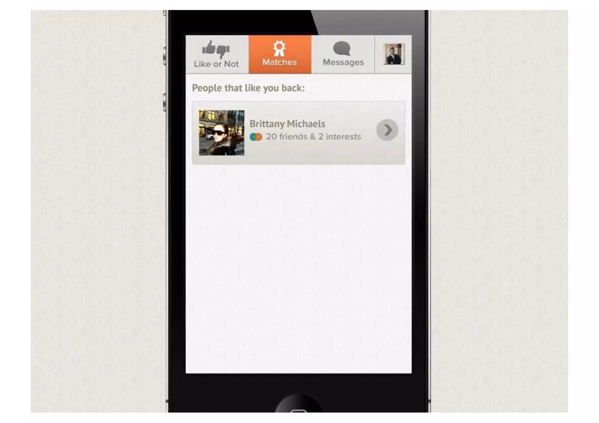 Tinder pitch deck slide 7