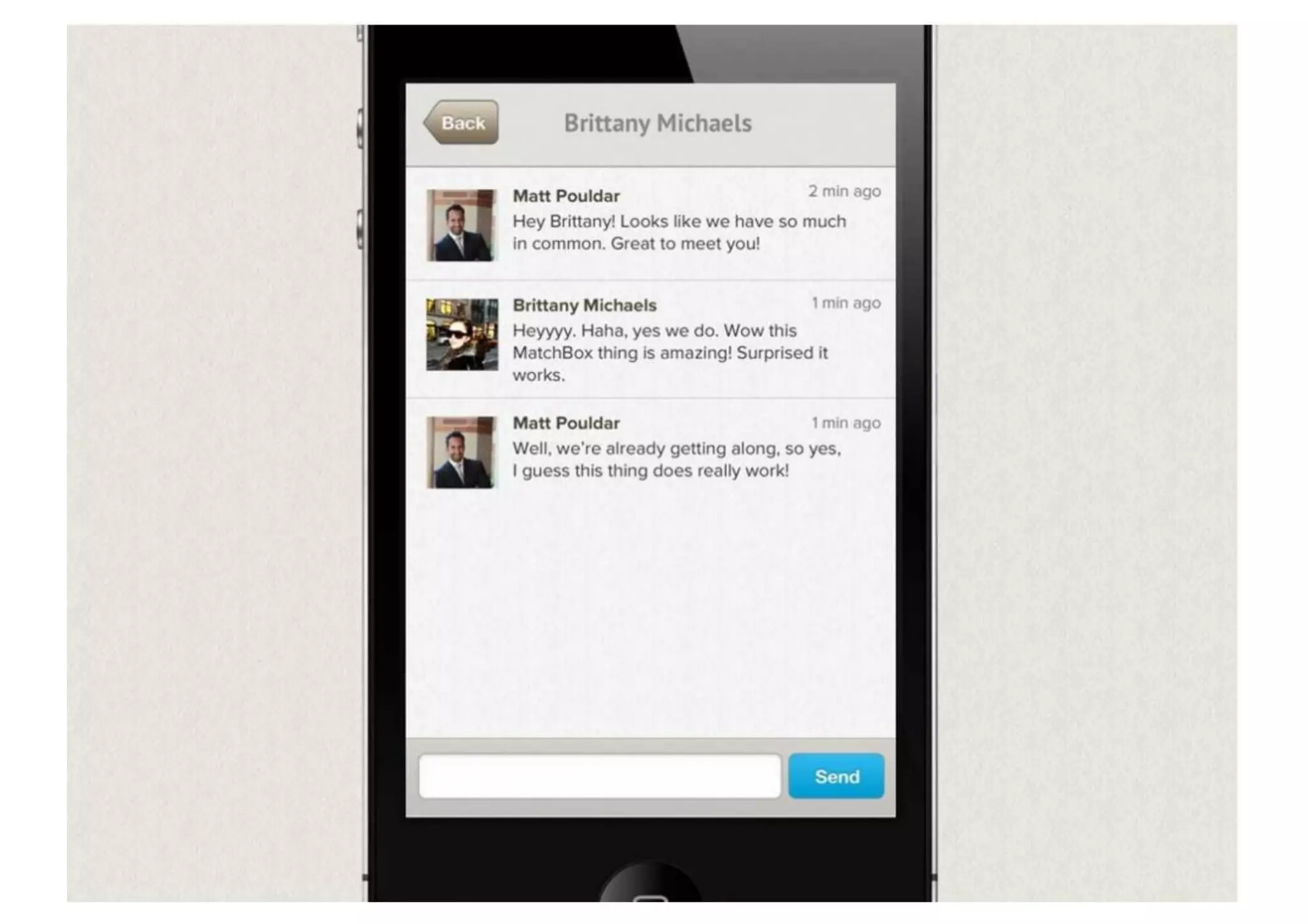 Tinder pitch deck slide 8