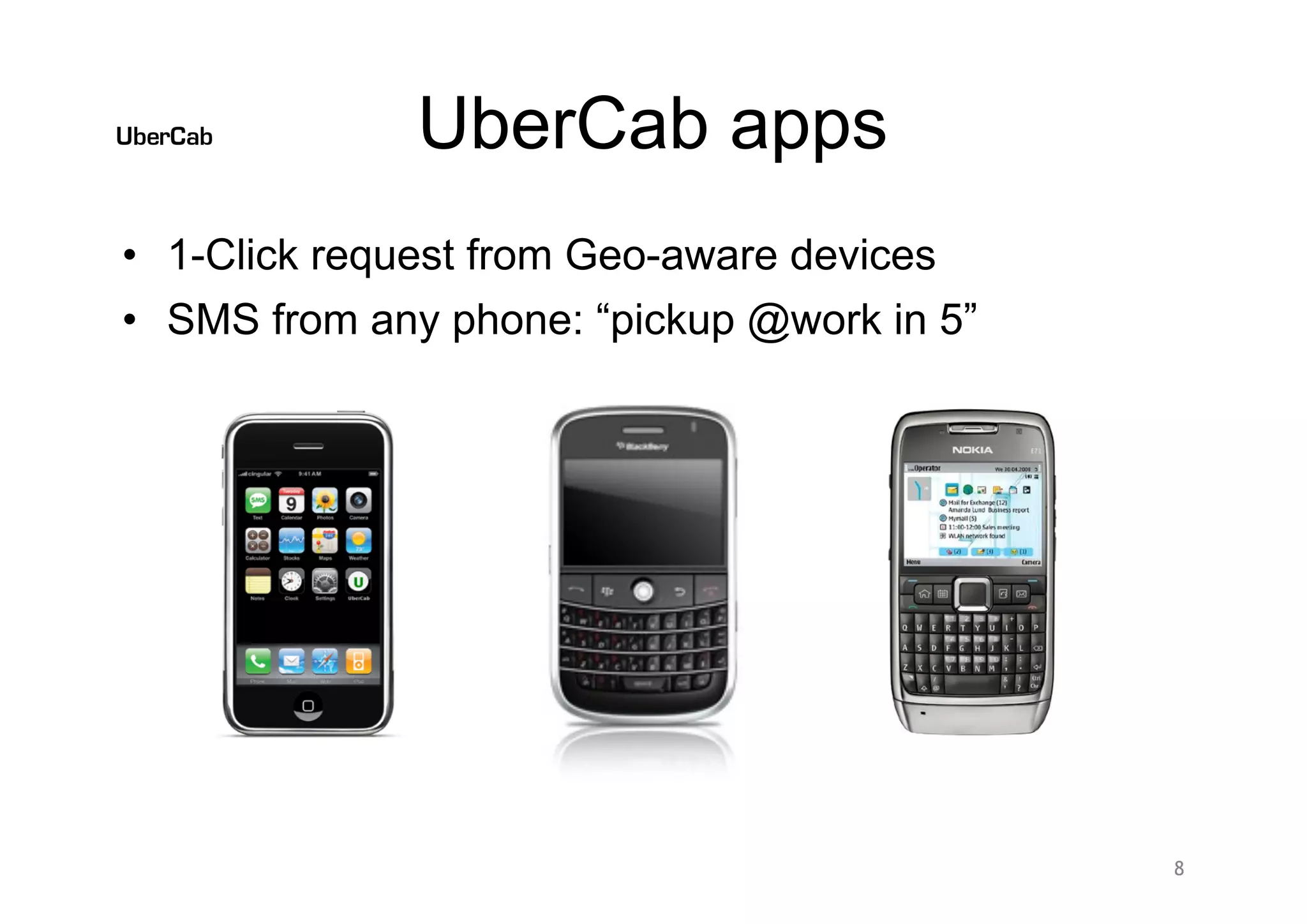 Uber pitch deck slide 8