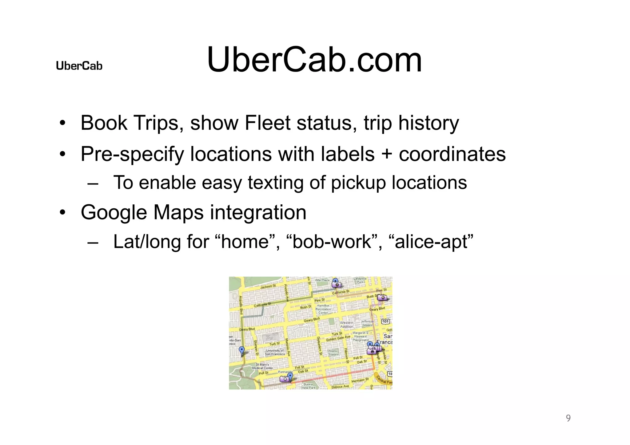 Uber pitch deck slide 9