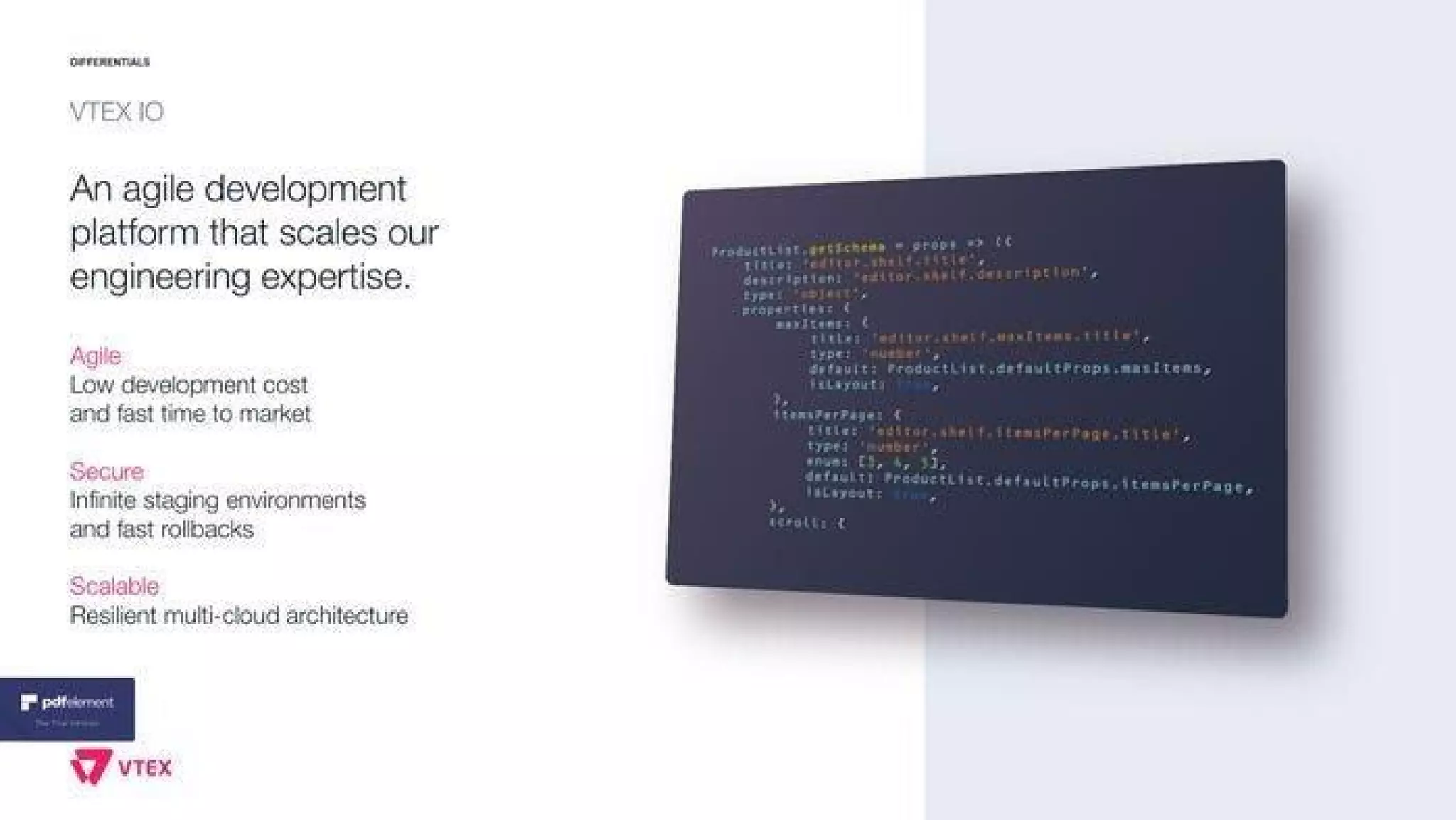 VTEX pitch deck slide 20