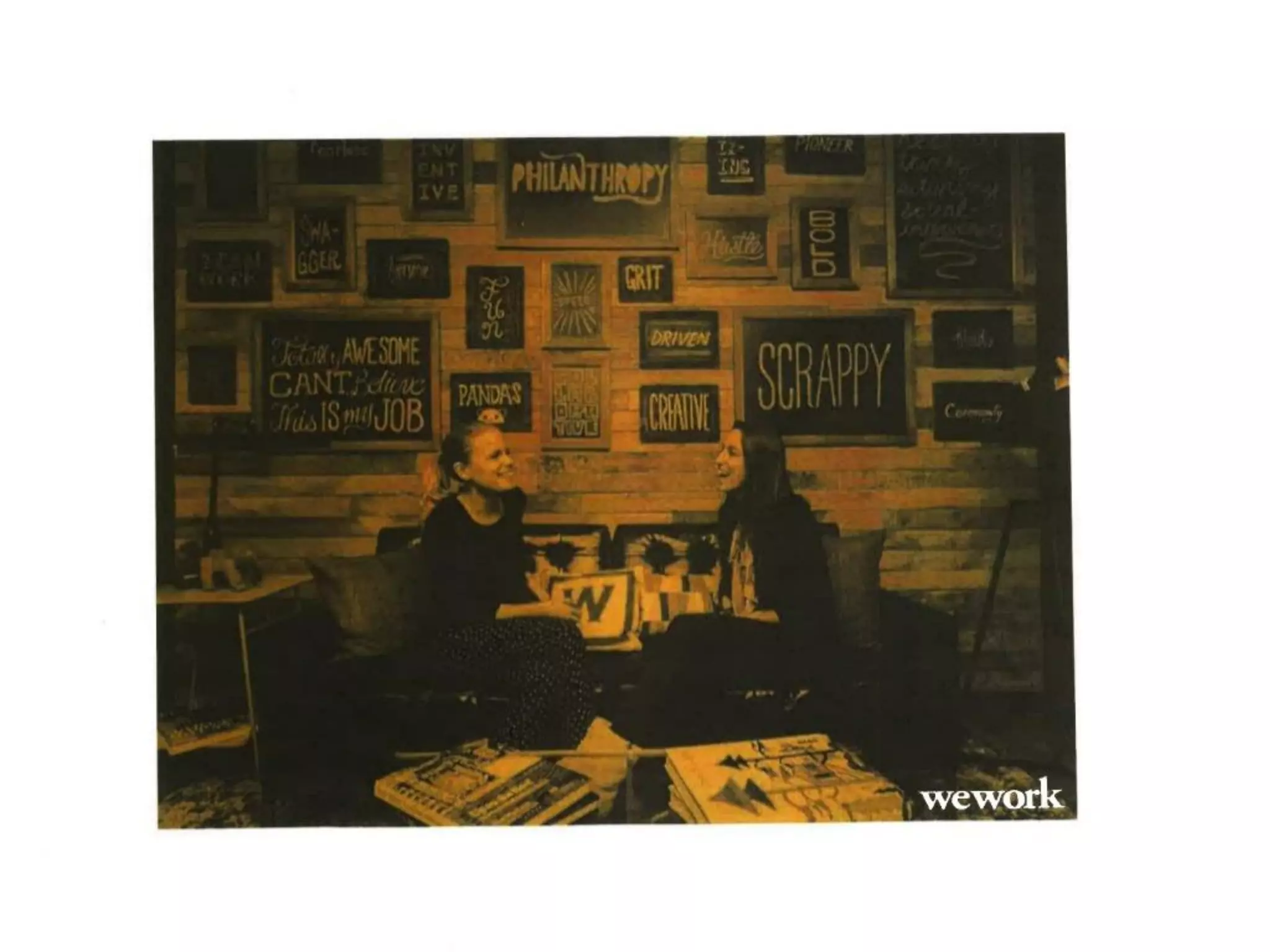 WeWork pitch deck slide 36